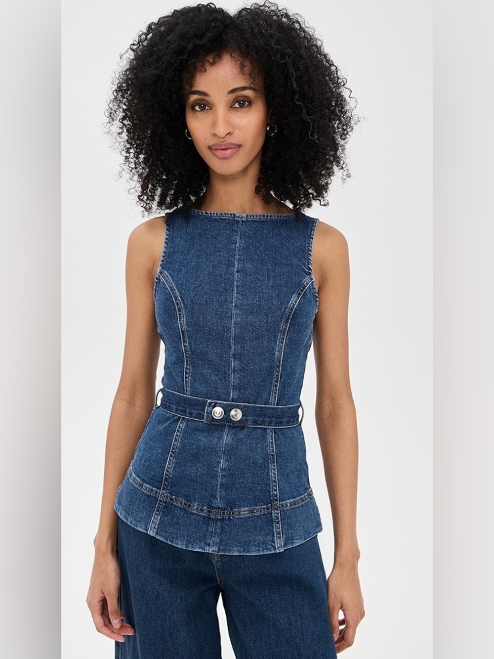 ALIGNE Trish Denim Top 0